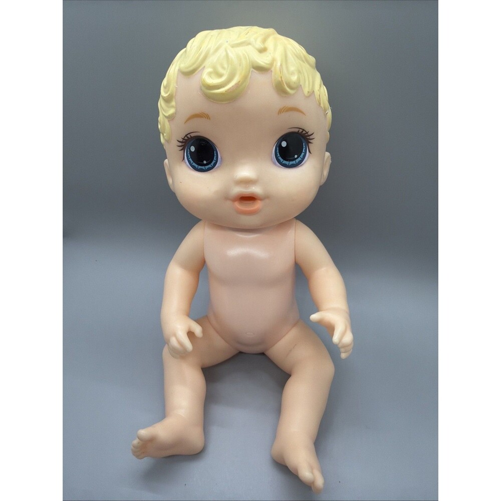 2017 Baby Alive Lil' Sips Blonde Sculpted Hair Doll